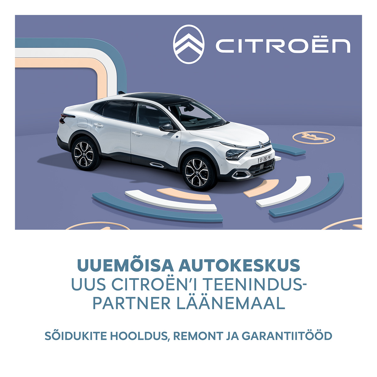 Citroëni remont, hooldus ja garantiitööd - Uuemõisa Autokeskus.
